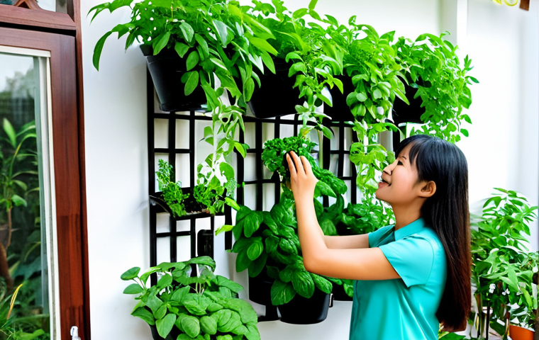 유기농 정원에서의 식물 선택 가이드 - Vietnamese Vegetable Patch**

A thriving vegetable garden featuring popular Vietnamese greens like r...