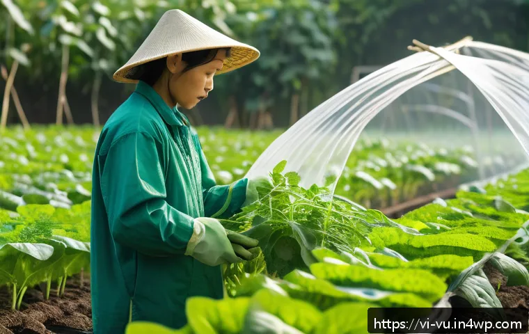 Phương pháp sử dụng thuốc trừ sâu thân thiện môi trường trong vườn hữu cơ giúp bảo vệ sức khỏe và thiên nhiên 4 유기농 정원에서의 환경 친화적 농약 사용법 관련 이미지 2